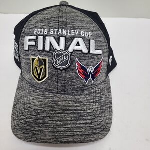 2018 Cap Stanley Cup Final Gray  NHL Team Emblems Washington Capital Vegas